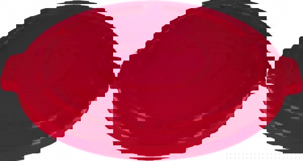 Trash Can & Recycling Container Lid: Round, For 44 gal Trash Can